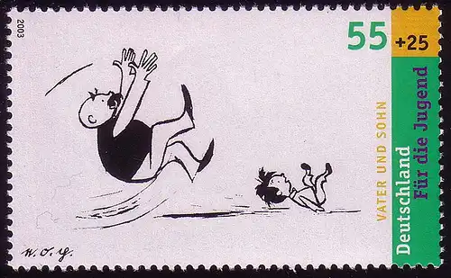 2350 Jeunesse père et fils 55+25 C de bloc 63 **