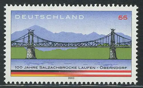 2345 Salzachbrücke, postfrisch, **
