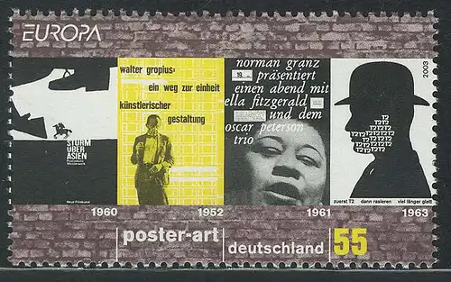 2336 Europa/CEPT Plakatkunst **