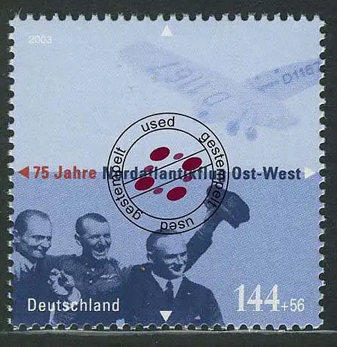2331 Pour le timbre 2003 Vol de l'Atlantique Nord O