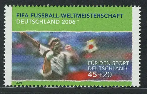 2324 Sporthilfe 45+20 C Fußball-WM Nationalspieler **