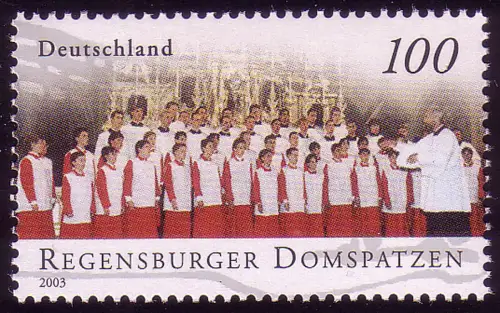 2320 Berühmte Knabenchöre 100 Cent aus Block 61 Domspatzen **