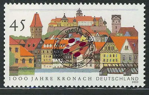 2309 Kronach O gestempelt