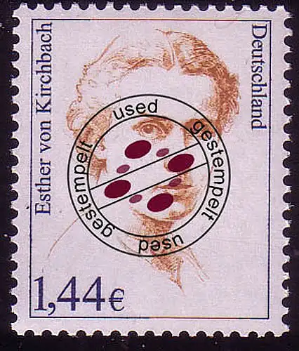 2297 Femmes 1,44 Euro Esther von Kirchbach O