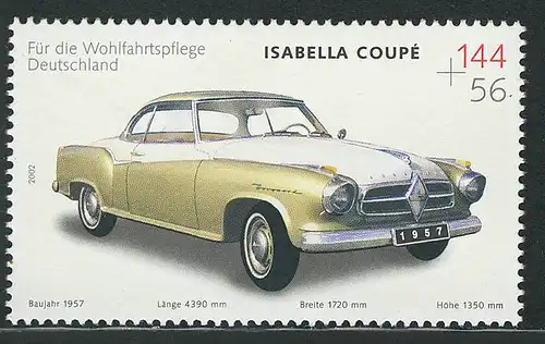 2293 Wohlfahrt Oldtimer 144+56 C Isabella Coupé **