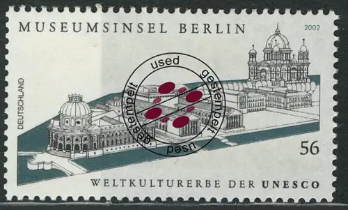 2274 Kulturerbe Museumsinsel Berlin, gestempelt O