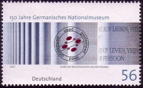 2269 Germanisches Nationalmuseum, gestempelt O