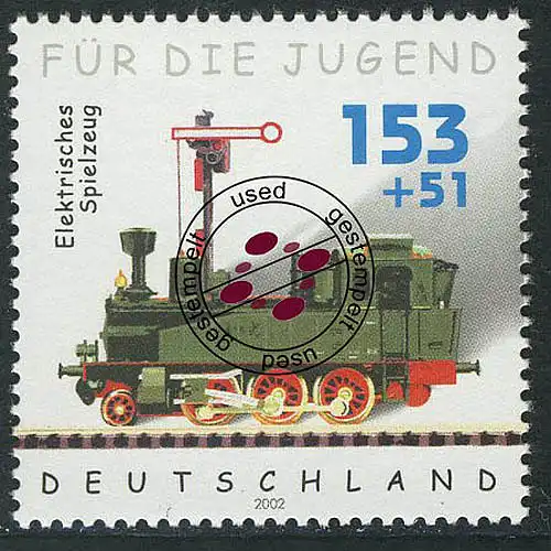2264 Jugend Kinderspielzeug 153+51 C Eisenbahn O