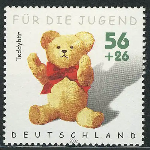 2263 Jugend Kinderspielzeug 56+26 C Teddybär **