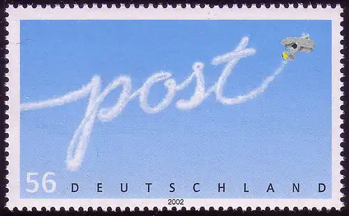 2250 Post Flugzeug **