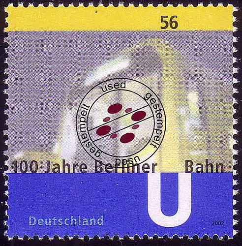 2242 Berliner U-Bahn O gestempelt