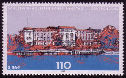 2198 Landesparlament Schleswig-Holstein, postfrisch **