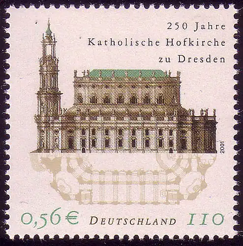 2196 Katholische Hofkirche Dresden **