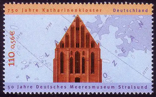 2195 Monastère de la Catherine Stralsund **