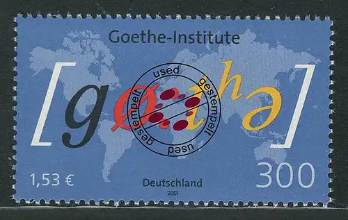 2181 Goethe-Institut O gestempelt