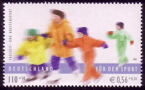 2167 Sporthilfe Freizeit- und Breitensport ** postfrisch