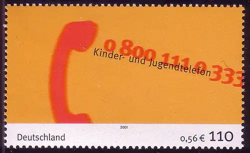 2164 Kinder- und Jugendtelefon ** postfrisch