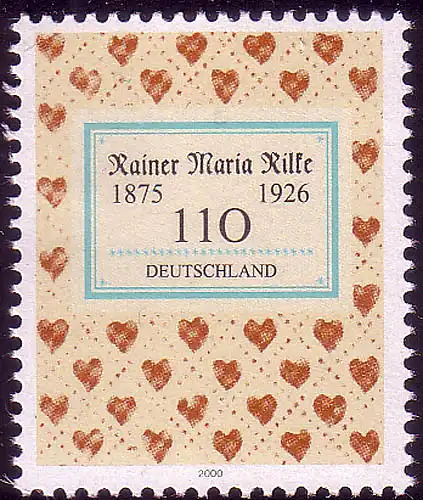 2154 Rainer Maria Rilke ** postfrisch