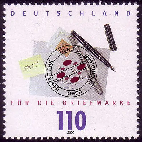 2148 Tag der Briefmarke 2000 O