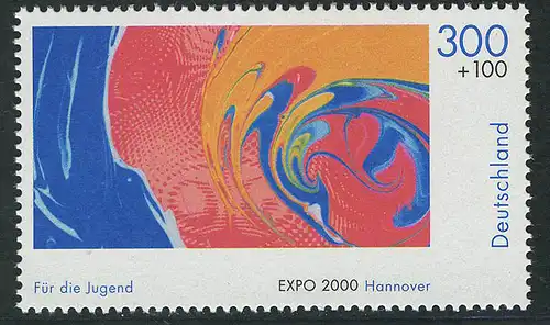 2122 EXPO 2000 300+100 Pf Melange **