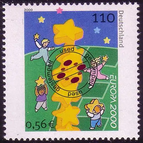 2113 Europa/CEPT Sternenturm gestempelt O