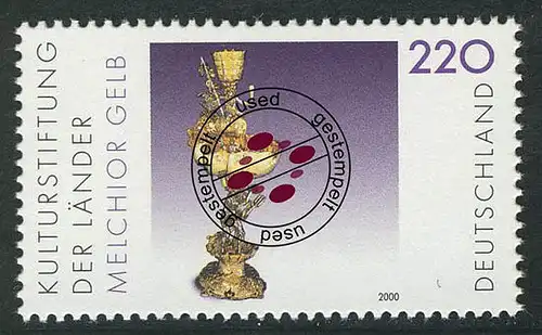 2108 Kulturstiftung Melchor Gelb O