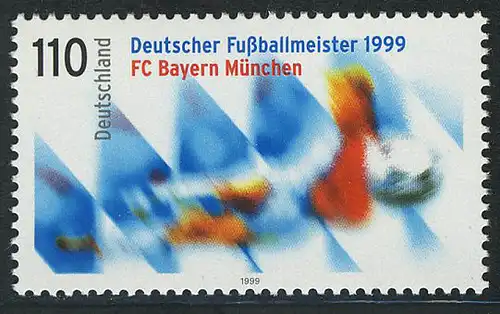 2074 Fußballmeister 1999 Bayern München **