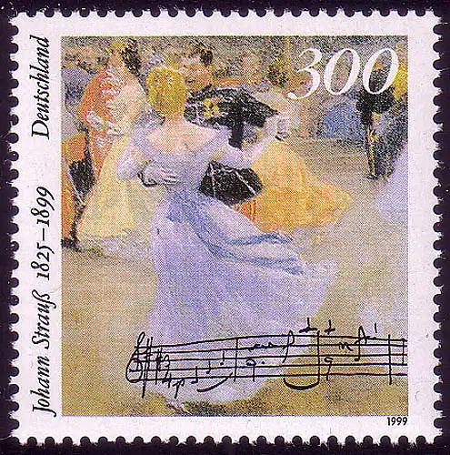 2061 Johann Strauss ** postfrisch
