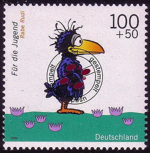 2056 Jugend Trickfilmfiguren Rabe Rudi O