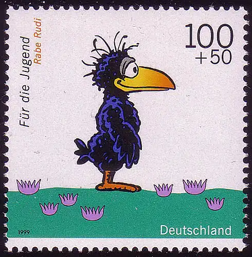 2056 Jugend Trickfilmfiguren Rabe Rudi **