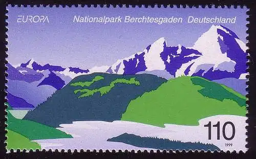 2046 Parc national européen de Berchtesgaden en bloc **