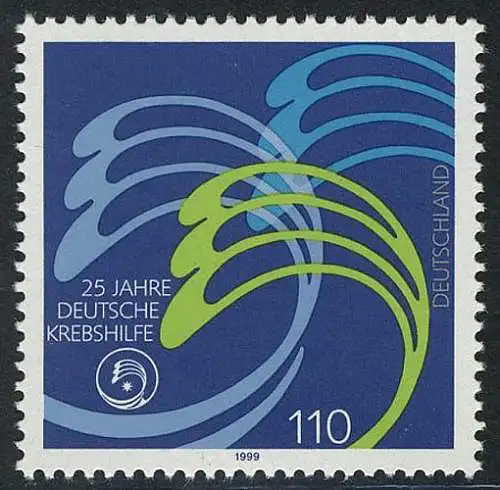 2044 Krebshilfe ** postfrisch