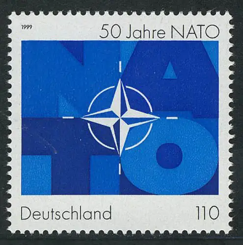 2039 Fünfzig Jahre NATO, postfrisch **