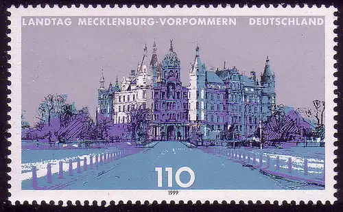 2037 Landesparalmente Mecklenburg-Vorpommern **