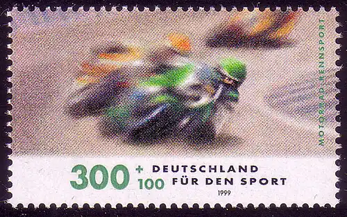 2034 Sporthilfe Motorradrennsport ** postfrisch