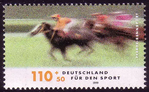 2033 Sporthilfe Pferderennsport ** postfrisch