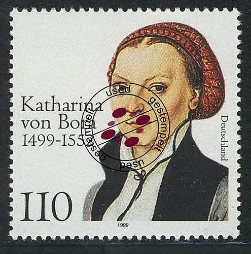 2029 Katharina von Bora, Gattin Martin Luthers O