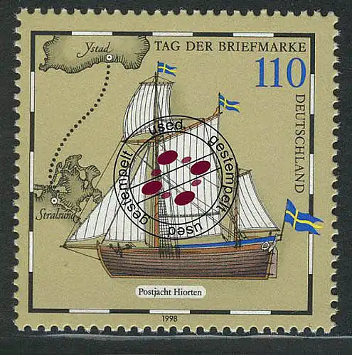 2022 Tag der Briefmarke O gestempelt