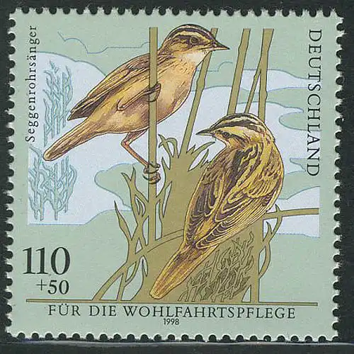 2018 Espèces d'oiseaux menacées par la prospérité Chanteurs de luge **