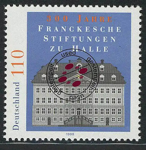 2011 Franckesche Stiftungen O gestempelt