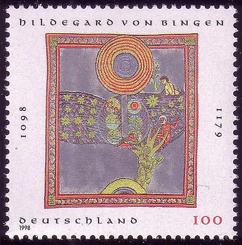 1981 Hildegard von Bingen ** Postfraîchissement