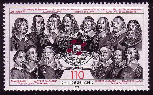 1979 Westfälischer Frieden O gestempelt