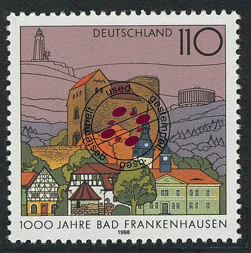 1978 Bad Frankenhausen O Tamponné