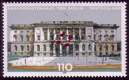 1976 Parlement national Berlin O cacheté. .