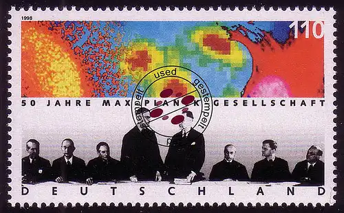 1973 Max-Planck-Gesellschaft O gestempelt