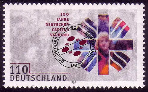 1964 Caritasverband O gestempelt