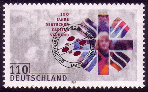 1964 Caritasverband, gestempelt O