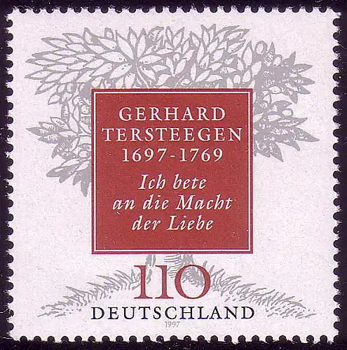 1961 Gerhard Tersteegen **.