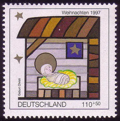 1960 Weihnachten 110+50 Pf **