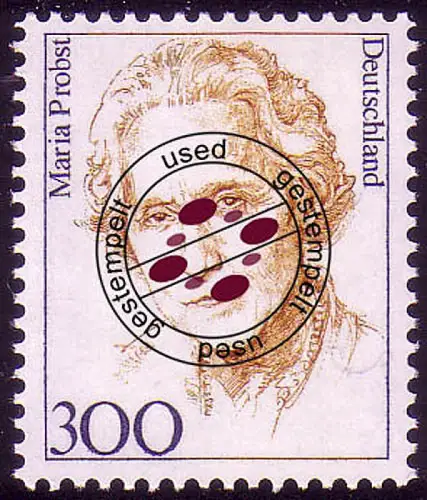 1956 Femmes 300 Pf Maria Probst O